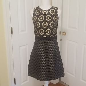 MIGNON gold holiday formal dress 2